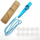 thumbnail image 1 of Tarjeta de educación de la primera infancia Zu juguetes de instrumentos musicales para niños material didáctico DIY tubo de papel flauta tarjeta de metal flauta Zu, 1 of 6