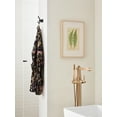 thumbnail image 3 of Amerock Mulholland Matte Black Single Prong Robe Hook, 3 of 9