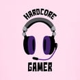 thumbnail image 3 of CafePress - Hardcore Gamer T Shirt - Light T-Shirt Kids XS-XL, 3 of 4