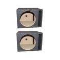 thumbnail image 1 of QPower Enceinte de Subwoofer Ventilée 10 Pouces (Lot de 2), 1 of 7
