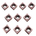 thumbnail image 4 of 10Pcs Ccmt09T304 Inserts en Carbure Ccmt 09 T3 / Ccmt32.51 Insert, 4 of 8