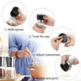 thumbnail image 6 of Salt and Pepper Grinder Set of 2 - Adjustable Ceramic Sea Salt Grinder & Pepper Grinder ，Salt and Pepper Shakers Set - Pepper Mill & Salt Mill, 6 of 8