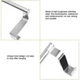 thumbnail image 2 of Qianli Towel Rack, Tea Towel Hook for Door Without Drilling, Towel Rack for Hanging on Cupboard, Stainless Steel Bathroom Towel Rack Kitchen Towel Rack (23cm), 2 of 5