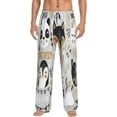 thumbnail image 2 of Goofa Funny Animals Series Printed Soft Pajama Pants for Men, Wide Leg Comfy Casual Lounge Yoga Pants-X-Large, 2 of 9