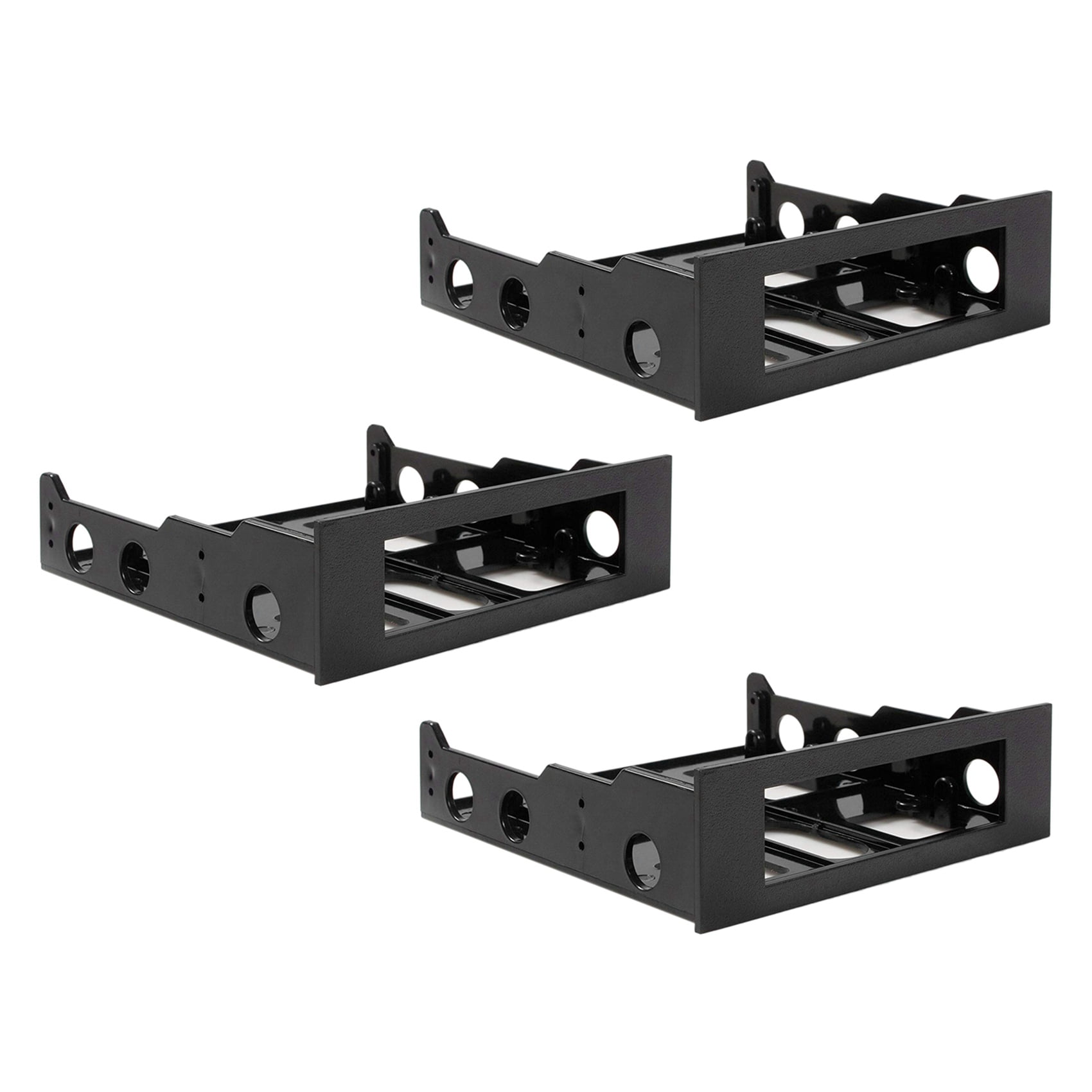 3X 3 5 To 5 25 Hard Drive Drive Bay Front Bay Bracket Adapter Mount 3 5 3x-3-5-to-5-25-hard-drive-drive-bay-front-bay-bracket-adapter-mount-3-5