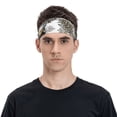 thumbnail image 4 of Uemuo Tulips Flowers Printed Sports Headbands for Men Women,Moisture Wicking Workout Headband, Sweatband Headbands,Non-slip Workout Gym Yoga Headband, 4 of 9