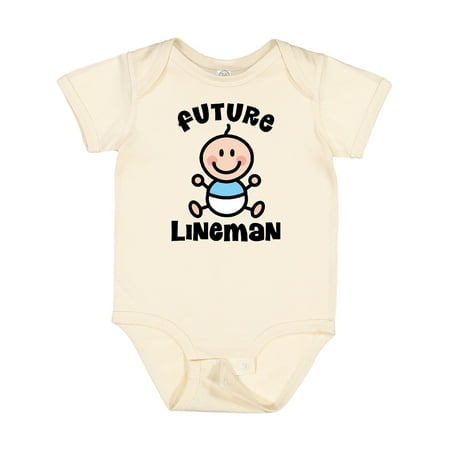 

Inktastic Future Lineman in Training Baby Gift Gift Baby Boy Bodysuit