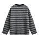 thumbnail image 5 of Ceisia Men's Ink-Brush Stripe Long-Sleeve T-Shirt | Relaxed Summer Casual Top Gift, 5 of 6