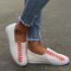 thumbnail image 5 of Zapatos de moda para mujer Zapatillas de lona planas con estampado floral informal Wmkox8yii shalkjhdk1429, 5 of 7