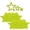 Green, variant on Star Rubber Anti Slip Stickers 3 Sizes Waterproof Traction Grip Treads Self Adhesive Floor Decals For Bathtub Bathroom Kitchen(Green-10.4X10.4Cm)