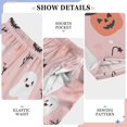 thumbnail image 6 of FORMRS Boys Pajama Pants with Pockets Size 9-10Y Kids Lounge Sleep Bottoms, Pink Halloween Ghosts, 6 of 8