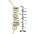 thumbnail image 3 of Swarovski 1093310 Gold Silver & Crystal Mix Kauri Necklace, 3 of 4
