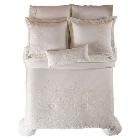Castaña Embroidered Comforter Set