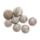 thumbnail image 5 of Adornos para árboles de Navidad, bolas de Navidad, adornos, manualidades, colgantes 8 piezas redondas, 5 of 9