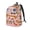 Medium, variant on Retro 70s Hippie Pattern Durable Canvas Backpack for Men & Women – Stylish & Lightweight – Adjustable Straps, Multiple Pockets – Fits 15-17 Inch LaptopsSmall