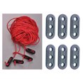 thumbnail image 3 of keepw 10pcs/set Lightweight Rope Fastener Tensioner - Waterproof And Durable Camping Accessories Widely Used, 3 of 6
