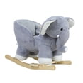 thumbnail image 2 of Dbuoem Rocker Chair,Stuffed Plush Ride-on Rocking Horse,with Music Sound, 2 of 7
