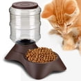 thumbnail image 2 of 3.8L Feeder Perros Gatos Waterer Waterer de alimentos para cachorros y gatitos alimenta de alimentos Zulema Alimentador Automático, 2 of 8