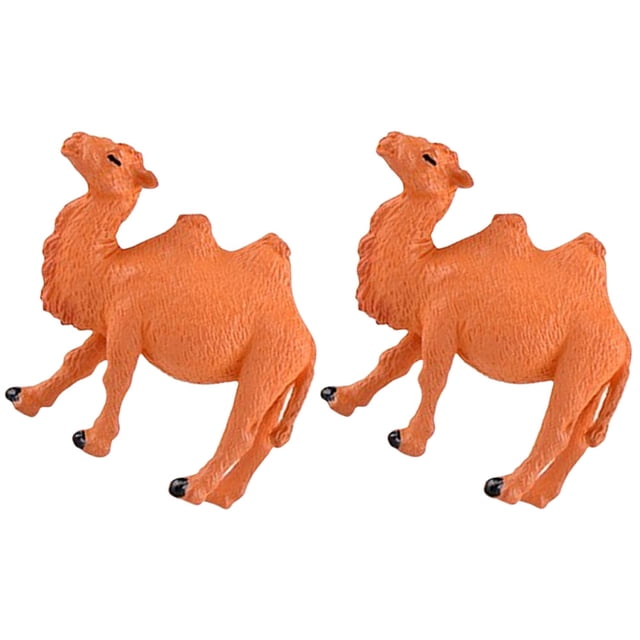 ADDHAT 2Ud Decorativas De De Plástico Para Adornar Escritorio O Jardín En Marrón