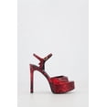 thumbnail image 3 of Women's Open Toe Ankle Strap Ultra High Heels, 3 of 6