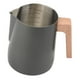 thumbnail image 3 of Jarra para espumar leche, jarra para vaporizar leche, piezas para máquina de espresso con marca de 600 ml Negro, 3 of 8