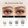 thumbnail image 4 of Extensiones de volumen Eyelash Cluster BEFER Lash 3D Curl de 10 a 16 mm, 4 of 6