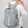 thumbnail image 1 of Bolso bandolera moderno de gran capacidad, ideal para la escuela o el aula. Bolso plegable con ruedas para portátil, diseño elegante para viajes urbanos, tejido ligero y resistente,, 1 of 8