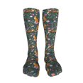 thumbnail image 5 of Yiaed Wolf Fox In Flower Forest Print Great elasticity Adult Stockings Sports socks for Men and Women-One Size, 5 of 8