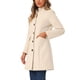 thumbnail image 4 of Abrigo largo de una sola botonadura de manga larga con escote en V elegante para mujer Inspire Chic XL beige, 4 of 6