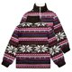 thumbnail image 5 of Hombres Casual Moda Franela Navidad 3D Imprimir Cuello alto Manga larga Sudadera con cremallera Pompotops oipoqjl53030, 5 of 5