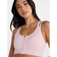 thumbnail image 4 of Penn Women's Seamless Adjustable Zip Front Sports Bra, Sizes S-XL, 4 of 5