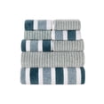 thumbnail image 2 of BAOPAI Velvet Bath Towel Set 8 Piece Absorbent Stripe Towels for Soft Quick Drying Bathroom Essentials, 2 of 8