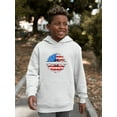 thumbnail image 2 of Patriotic Sunflower Usa Hoodie Juniors -Image by Shutterstock,  Medium, 2 of 4