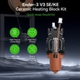 thumbnail image 2 of Bloque calefactor cerámico Hotend Kit Creality Ender-3 V3 SE/KE, 2 of 7