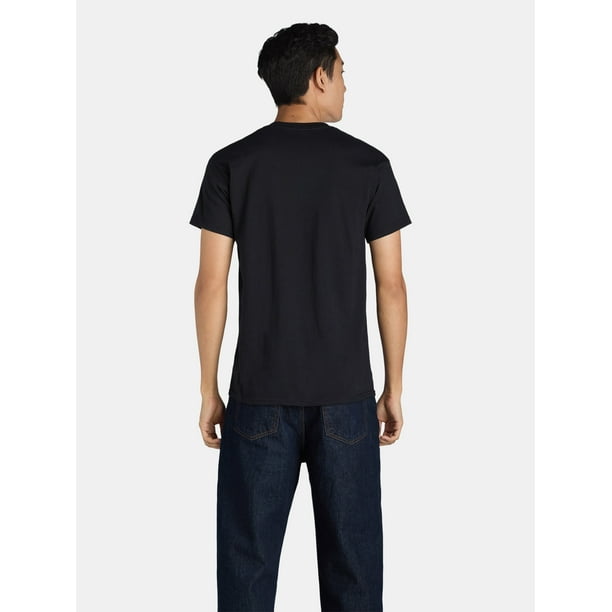 Nirvana Men's & Big Men's Gradient Smile Face Graphic Band Tee