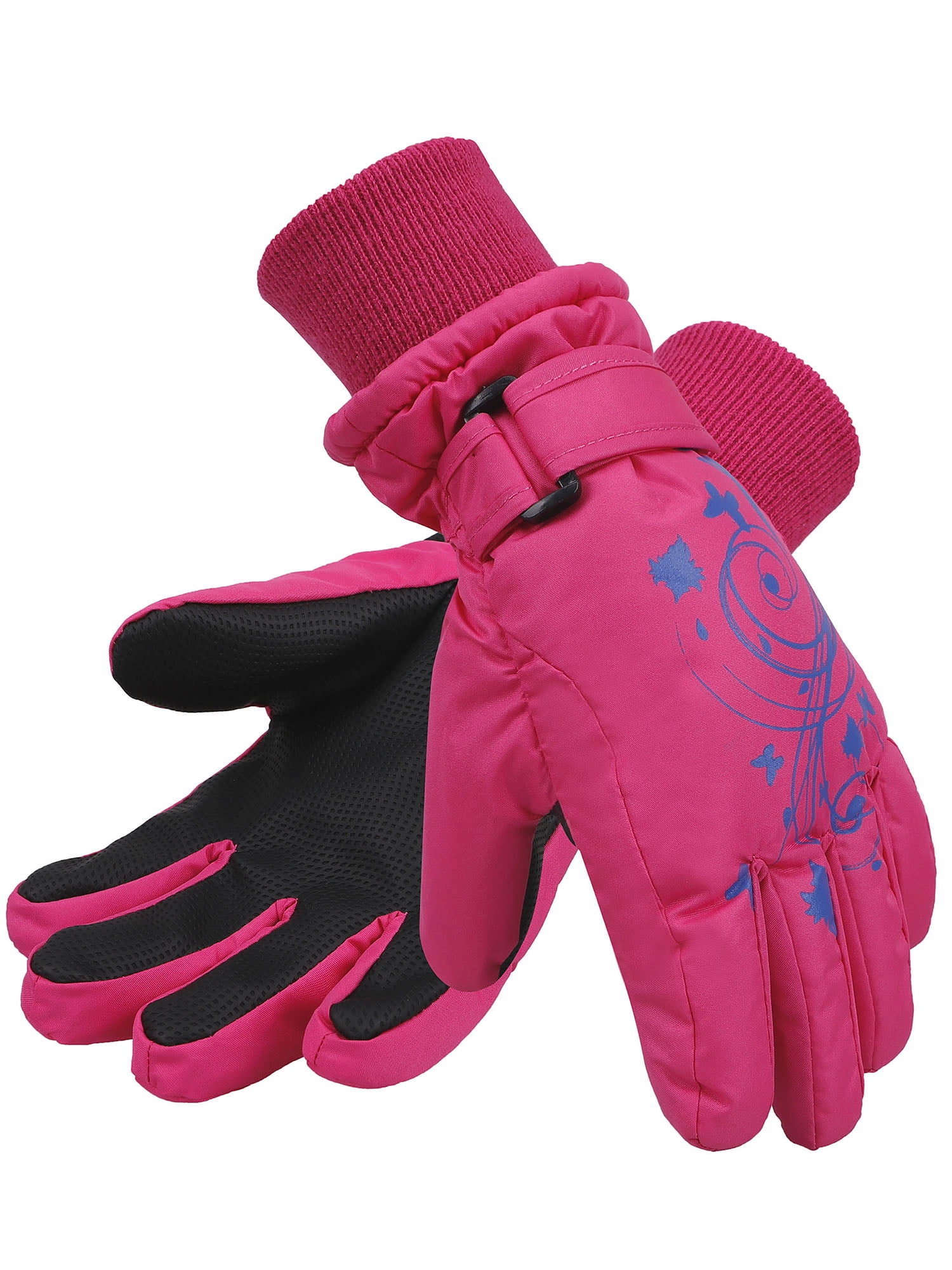 Girls Accessories M 7446 Pink Lullaby Kids Ski Gloves Waterproof Kids