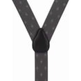 thumbnail image 3 of SuspenderStore Jacquard Woven Diamond Suspenders - 1.38-Inch Wide Elastic - Clip - 6 Colors & 2 Sizes, 3 of 4