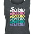 thumbnail image 3 of Barbie - Easter - Colorful Logo - Women's Racerback Tank Top, 3 of 5