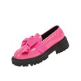 thumbnail image 1 of Plus Size Overalls Fall Winter Women's Bow Accent British Style Plus Size Comfort Loafers Plus Size Fall, 1 of 8