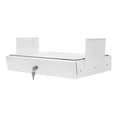 thumbnail image 6 of Dwellnix Under Desk Mounted Sliding Pull out Storage Drawer Computer Pad White USA, 6 of 7