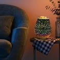 thumbnail image 5 of Morttic 3D Oil Burner Electric Candle Wax Warmer Burner Melter Fragrance Warmer for Home Office Bedroom Aromatherapy Gift& Decor (Fireworks), 5 of 6