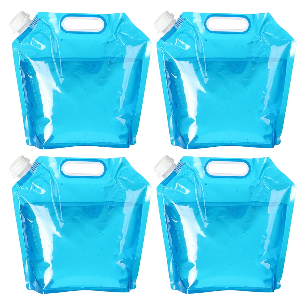 4 Pack 5 litres Collapsible Water Container, BPA Free Plastic Water