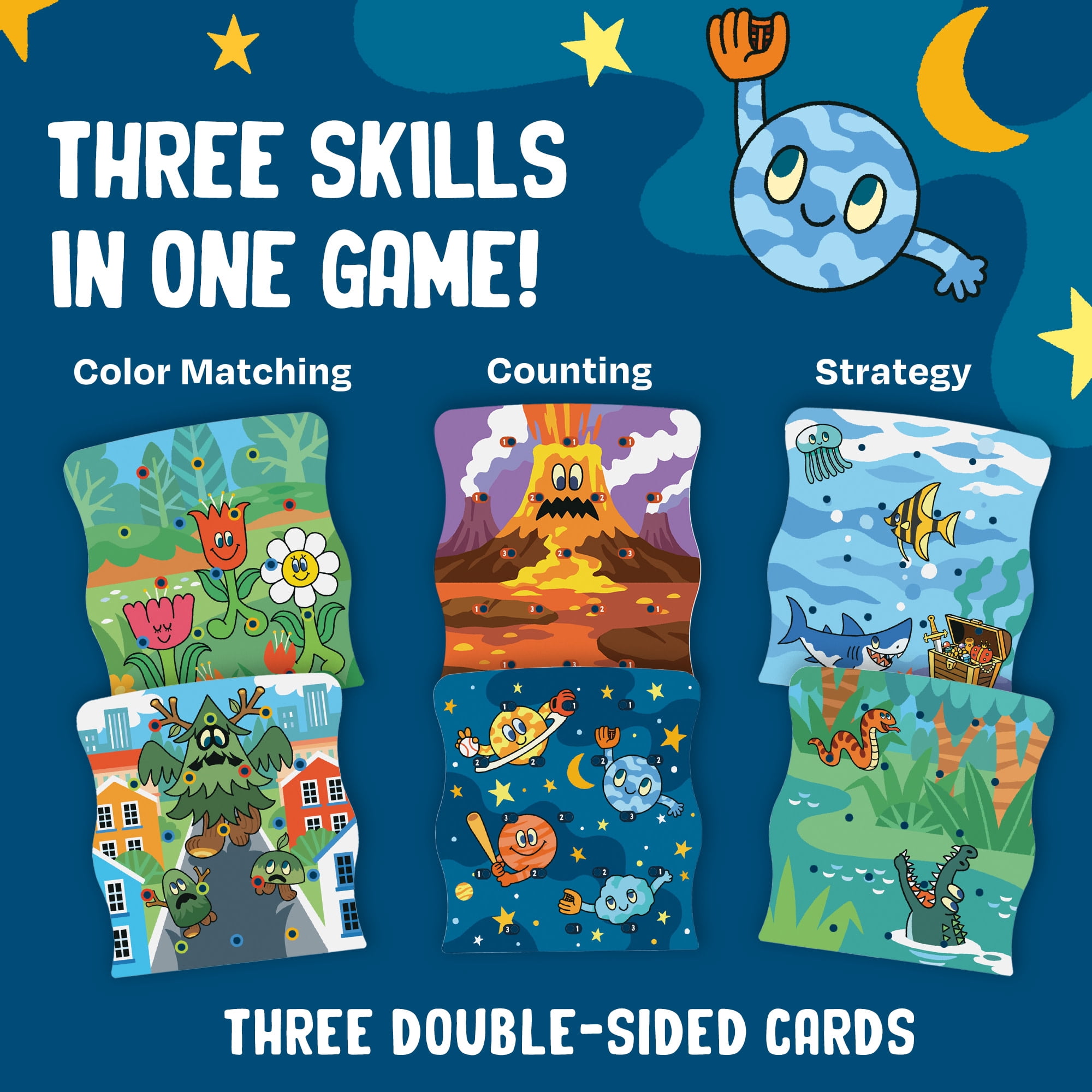Educational Insights Tumbeblobs Board Games for Toddlers Ages 4+, 2 Player Table Games