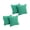 Emerald, variant on 18-inch Double-corded Solid Microsuede Square Throw Pillows with Inserts (Set of 4) 9810-CD-S4-MS-TL