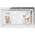 thumbnail image 3 of Woodland Floral Adventure Ruffled Crib Bedding Set, 3 of 4