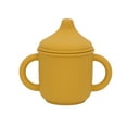 thumbnail image 1 of Taza para sorber de silicona y taza de entrenamiento para bebé, boquilla suave y asas, agarre fácil irrompible, 1 of 5