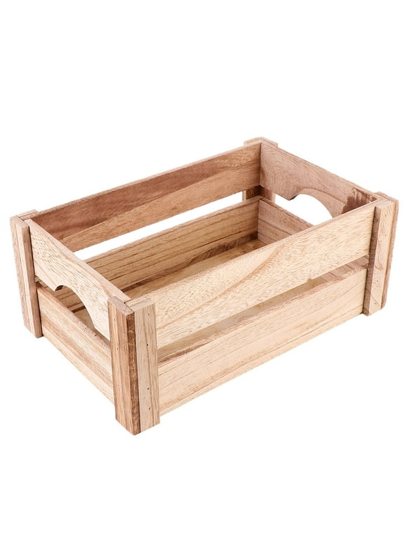 Wood Crates in Storage Baskets & Bins