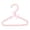 Pink, variant on Clothes Hanger With Bow, Decorative Pearl Rack For Home Wardrobe, Elegant Clothing Organizer (Black)