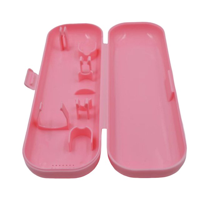 Estuche de viaje para cepillos de dientes Estuche de viaje para cepillos de dientes Soporte para cepillos de dientes eléctricos Rosa