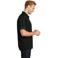 thumbnail image 3 of Sport-Tek ST659 Contrast Stitch Micropique Sport-Wick Polo, True Royal, 4XL, 3 of 6